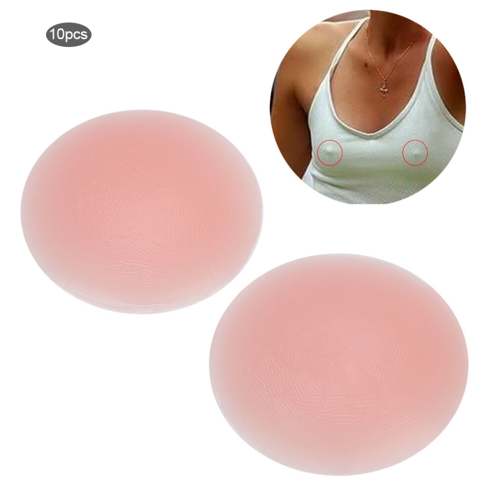 10 Pair Soft Silicone Breast Inserts Round
