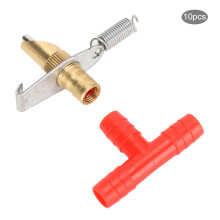 10PCS Pure Copper Rabbit Fountain with Auto Nipple Durable Anti-Corrosion Tools