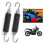 Stainless Steel Motorcycle Exhaust Pipe Spring Hook Rubber Accessory 1