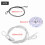 Silver Racing Bonnet Pin Kit - Universal Fit 1