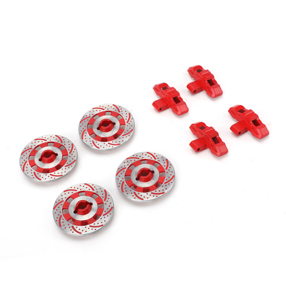 Rc Car Brake Disc For 1/7 Traxxas Udr Unlimited Desert Racer Color Red 8401392385874