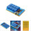 IO25E08 8-Channel Self-Locking Relay Module 5V/12V/24V, Compact Size 8