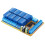 IO25E08 8-Channel Self-Locking Relay Module 5V/12V/24V, Compact Size 7