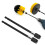 2Pcs Quick Release Hex Screwdriver with 150mm Self-Locking Extension Rod 13
