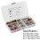 Rustproof U-Clips Nuts Assortment, M3-M5, Stainless Steel Fasteners 8