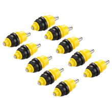 Durable Steel Ball Poultry Nipple Fountain Valves 10PCS Automatic Drinkers