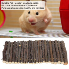 Wooden Arch Bridge Hamster Ladder Pet Cage Accessory Small Animal Shelter