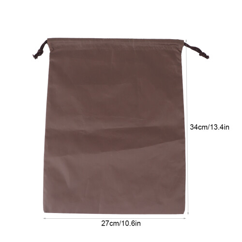 Nylon Waterproof Dustproof Drawstring Storage Bag for Shoes & Clothes 20L 2