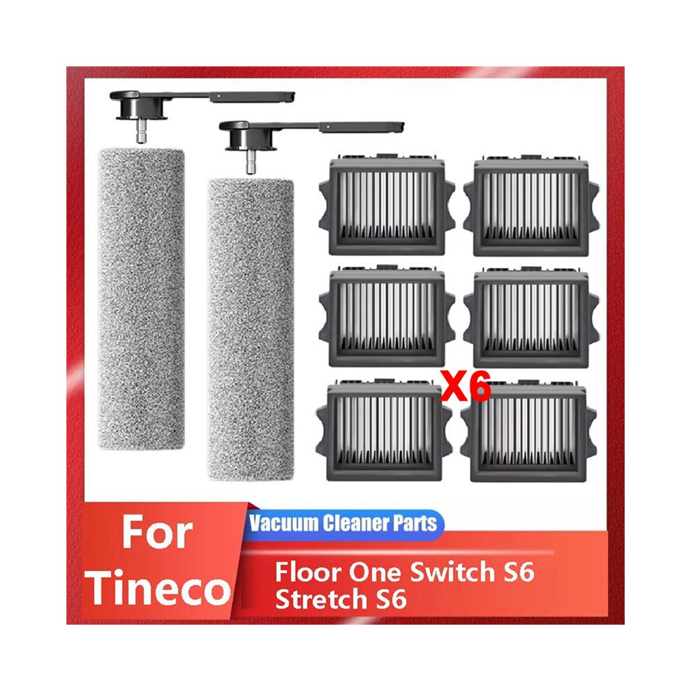 For Floor One S6 Stretch S6 Parts Wet Dry Vacuum Cleaner Consumable Roller Brush Hepa Filter Accessories 6033243195787