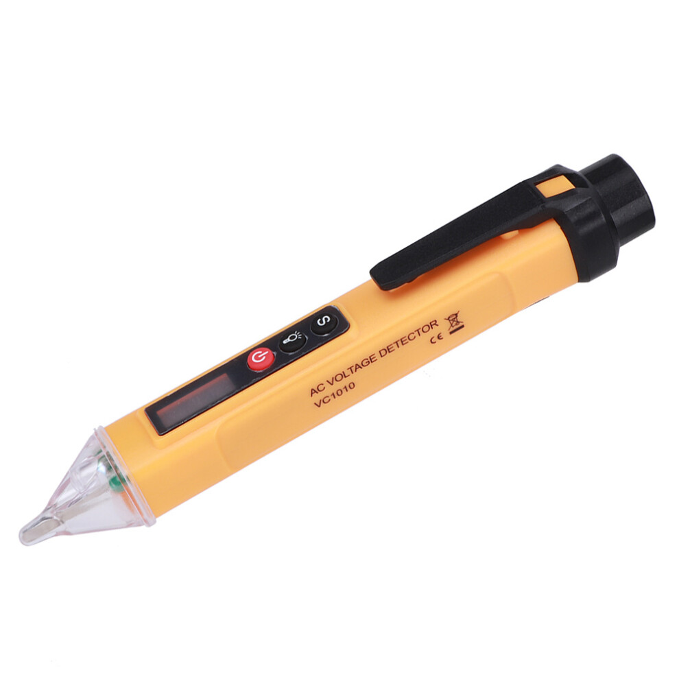 Ac121 1000V Non-Contact Voltage Tester Pen, Lcd, Flashlight 7891392387496