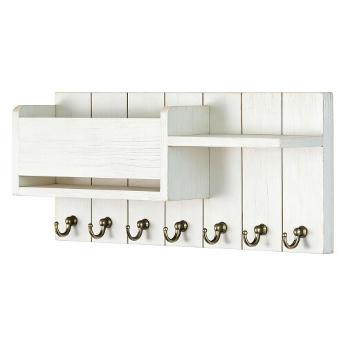 Traditional Design Wood Mail cupboard Mounted For Home Or-7W