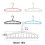 Space Saving Vertical And Horizontal Hanger System With-Black 2
