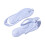 Women Men Lightweight EVA Flip Flops Foldable-Sky Blue 3 1