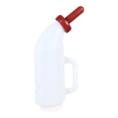 Plastic Calf Milk Bottle Feeding Bottle-Horizontal 2 liter i