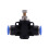 Fast Push In Pneumatic Fitting Pressure Resistant-Blue 8mm 1
