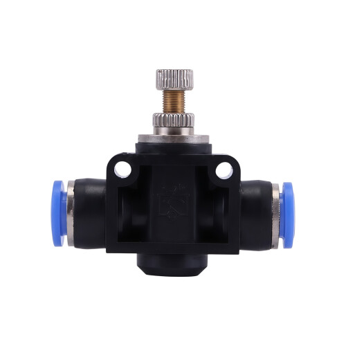 Fast Push In Pneumatic Fitting Pressure Resistant-Blue 8mm