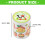 Wide Sticker Tape, Wide Tape Decorative Reusing Craft-type1 4