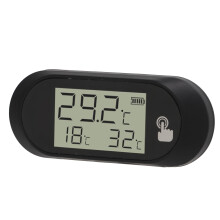 Digitale waterthermometer voor aquariums met schakelbare eenheden en temperatuursonde voor nauwkeurige bewaking van uw onderwaterparadijs.