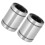 2Pcs LM20UU Linear Motion Bearings Flange, 20mm Inner Diameter 12
