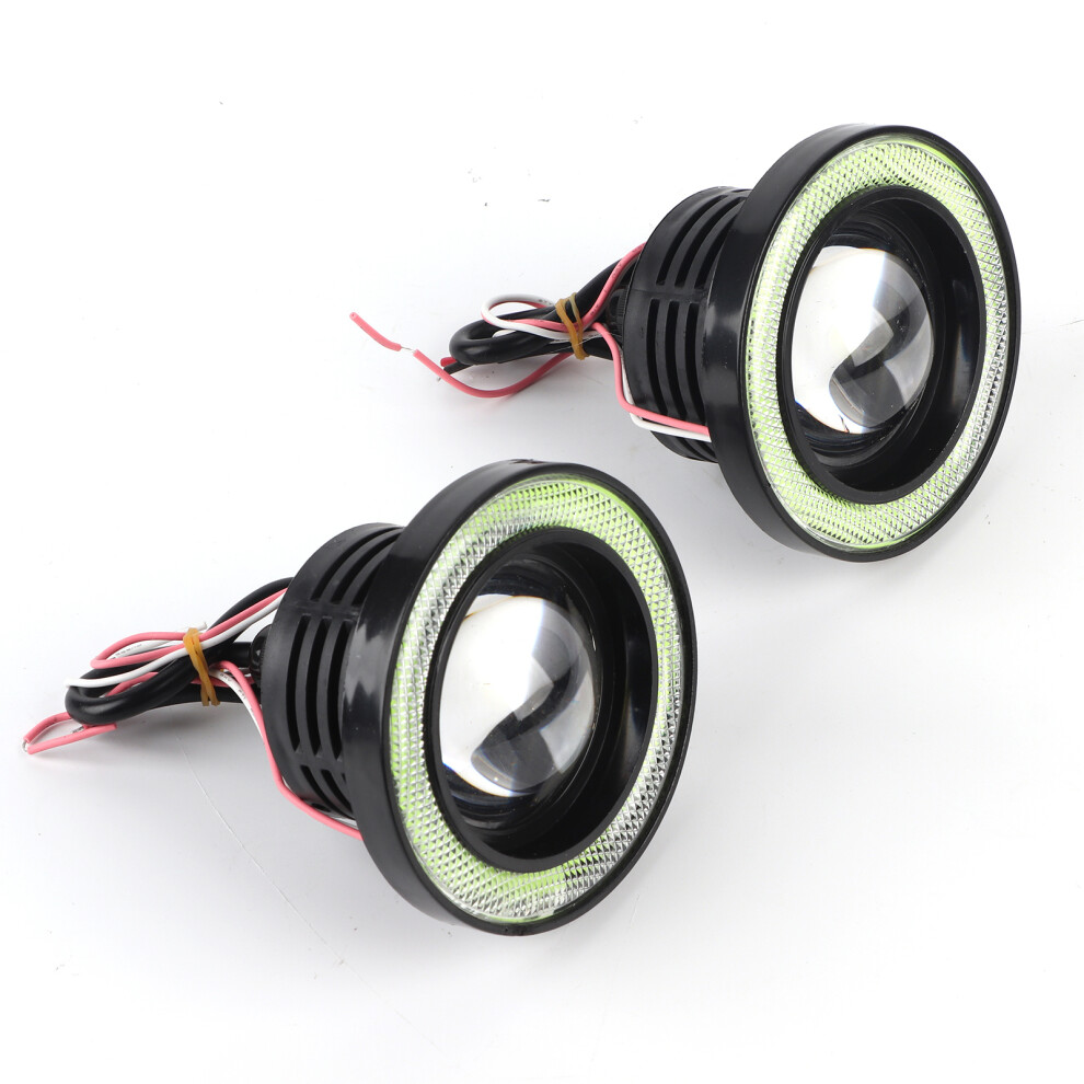 30W Waterproof Cob Fog - 89Mm, 1200Lm, 12V Car Modification Green/Light 4661392388273
