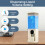 Advanced unhandled Rinse Dispenser Spacious Container And low 6