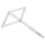 Goniometer-Lineal 0-170 Grad, Edelstahl 4