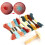 Wooden Darning Kit for DIY Sewing Patching Threads & Handicraft Home Use 1