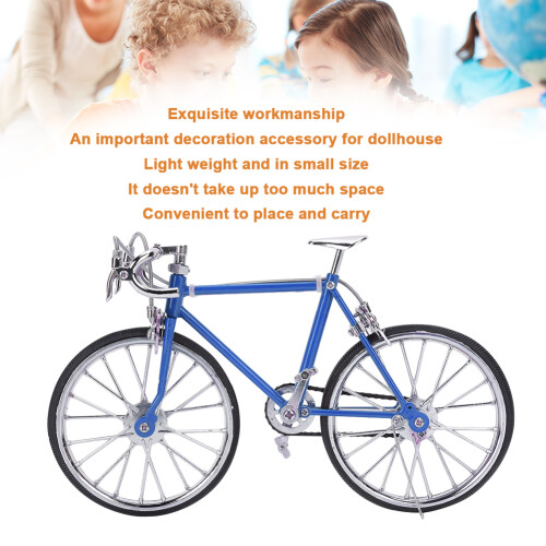 1:10 Mini-Fahrrad Legierung Blau 1