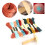 Wooden Darning Kit for DIY Sewing Patching Threads & Handicraft Home Use 4