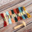 Wooden Darning Kit for DIY Sewing Patching Threads & Handicraft Home Use 8