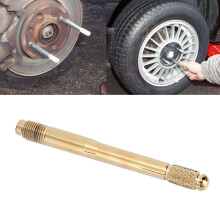 Car Wheel Mounting Locator Pin M12 x 1.5 Stainless Steel Gold