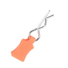 Karosseriesicherung 4x mit Clips Orange für RC