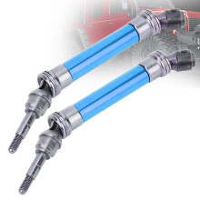 RC Auto Vorderachse CVD-Antriebsshaftteile für Traxxas Slash, 2 Stück, Blau, langlebiges Alloy