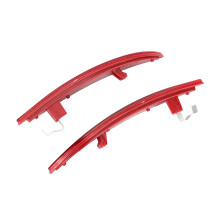 2pcs Red ABS Bumper Cover Reflectors for RENAULT MEGANE MK3 2008-2013