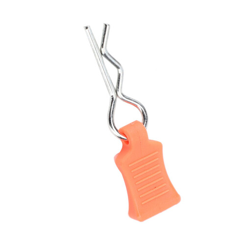 4er-Set Karosserie-Clipstift Halterung Orange RC 2