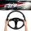 14in Universal Racing Wheel Deep Dish Black 15
