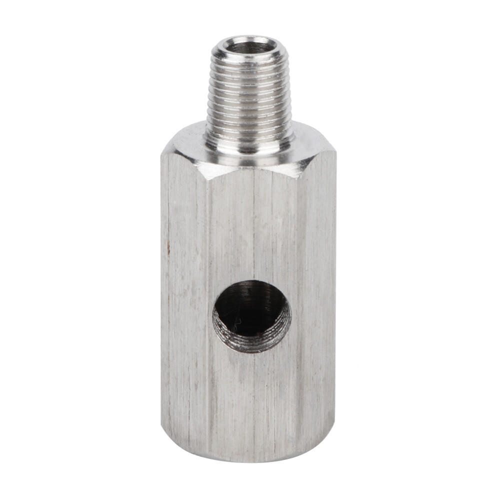 1/8 Inch Bspt Steel Oil Pressure Sensor Tee Adapter For Turbo Feed Line 7641392666516