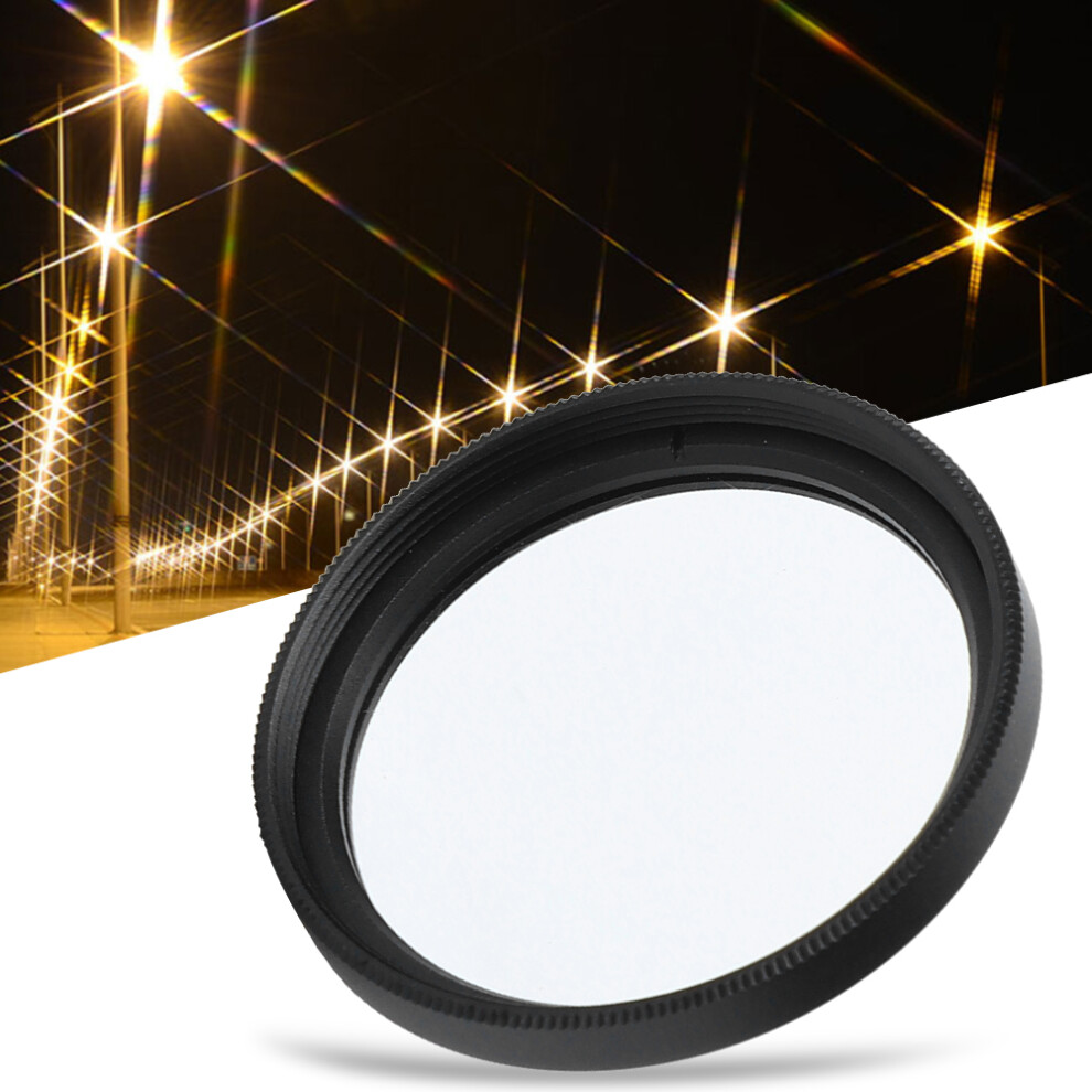 Star Lens Filter 43Mm For Camera Lenses Optical Glass Aluminum Alloy 4951392394122