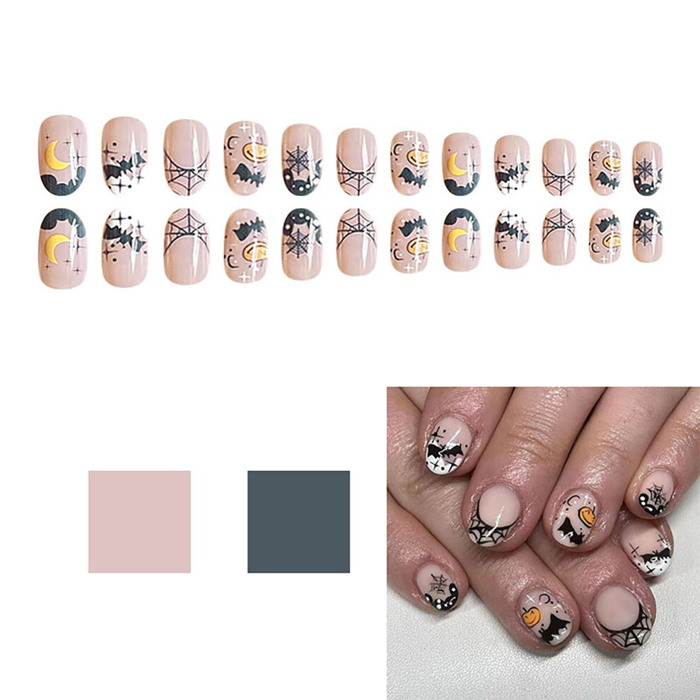 Reach-Tools (A) Halloween Spiderweb False Nails For Women