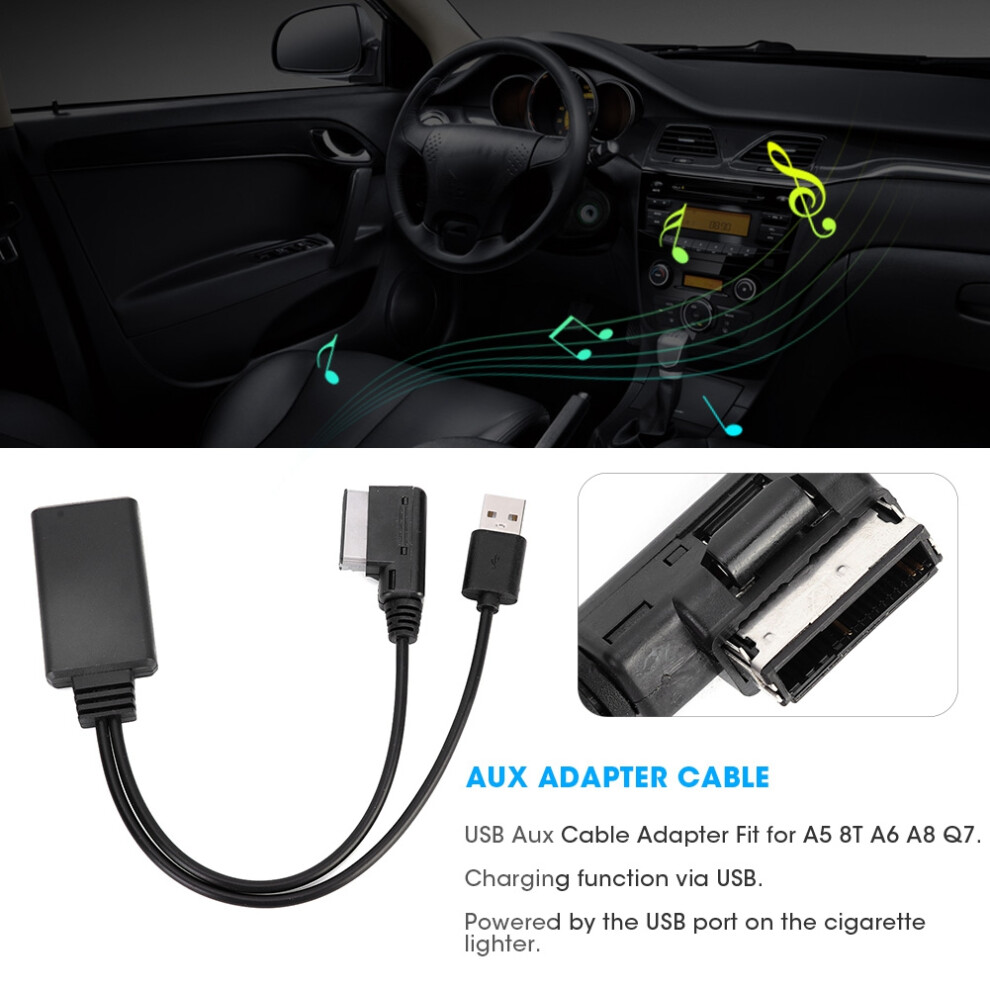 Usb Aux Cable Adapter For A4/A5/A6/A8 Q7 Android Car Bluetooth Audio 7631392394427
