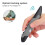 Wireless 2.4G Pen-Type Mouse, 10m Range, Gray PR-03 9
