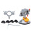 Workbench Table Vice with Electric Grinder Stent Self-Priming Manual Clamp 1