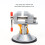 Workbench Table Vice with Electric Grinder Stent Self-Priming Manual Clamp 7