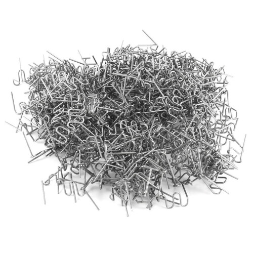 Universal 100 Pcs/Set Precut 0.6mm-0.8mm Hot Plastic Welding Staples