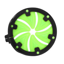 PP Plastic Paintball Speed Feed Universal Gate Lid Cover – Green/Black, 7.8cm