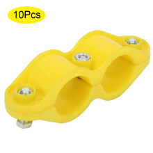 ABS Water Pipe Fastener Clip 10Pcs with Screws