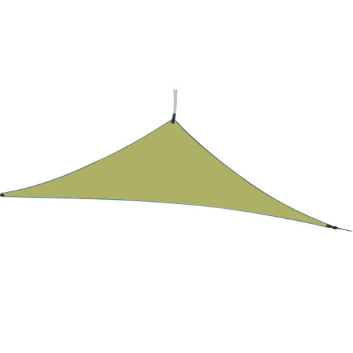 13ft UV-Resistant Waterproof Triangular Sun Shade Sail Canopy - 210T Polyester 2