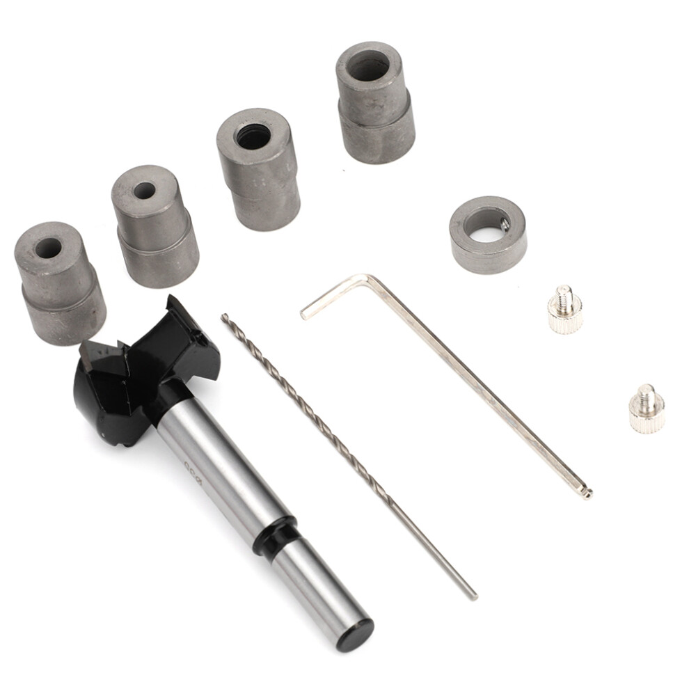 Woodworking Self-Centering Vertical Doweling Jig Drill Guide 35Mm Aluminum 9391392668079
