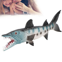 Fish Model Simulation Marine Ocean Sea Life Toy Wolffish Rare 26.5cm