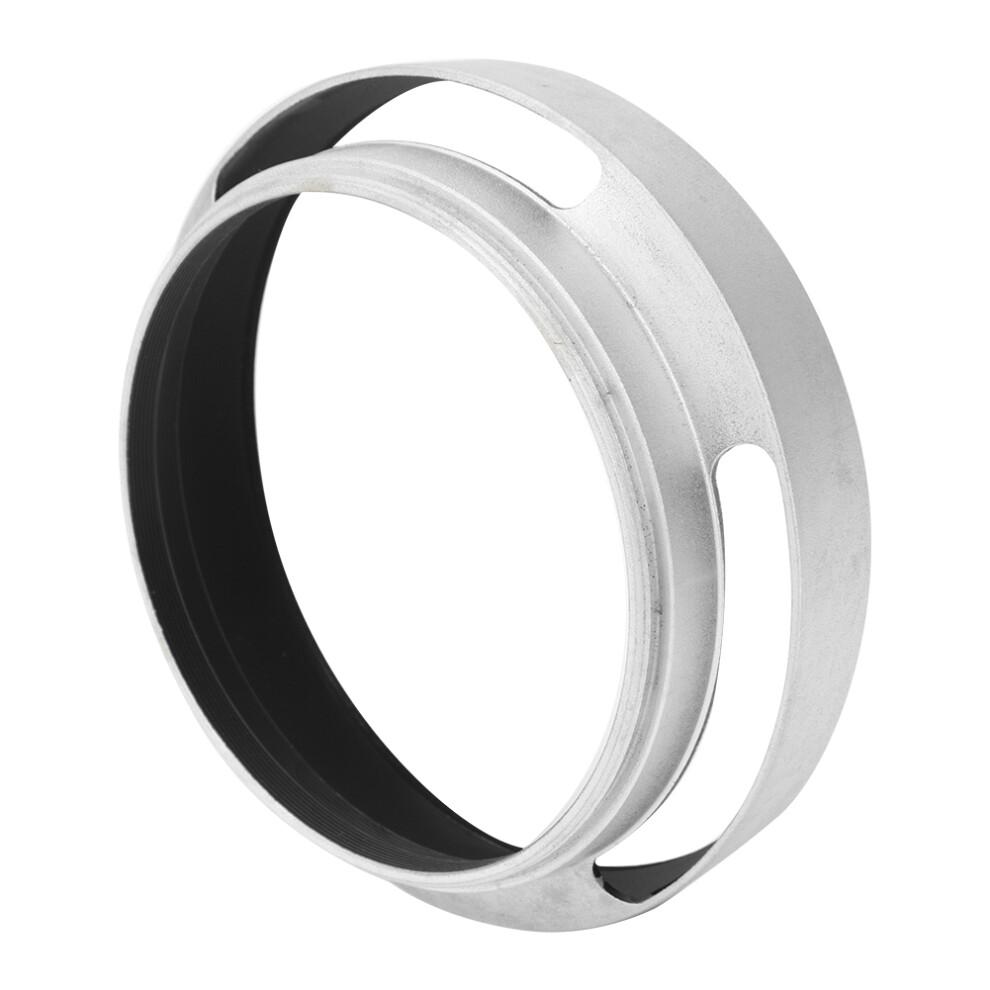 Double Pack Aluminum Alloy 52Mm Lens Hoods Replacement For Cameras Silver 8741392396440